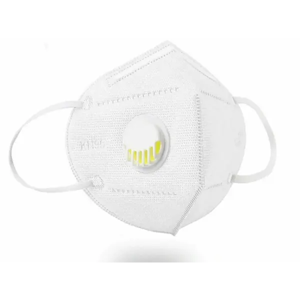 MASKA ZAŠTITNA FFP2 S VENTILOM, za odrasle, bijela