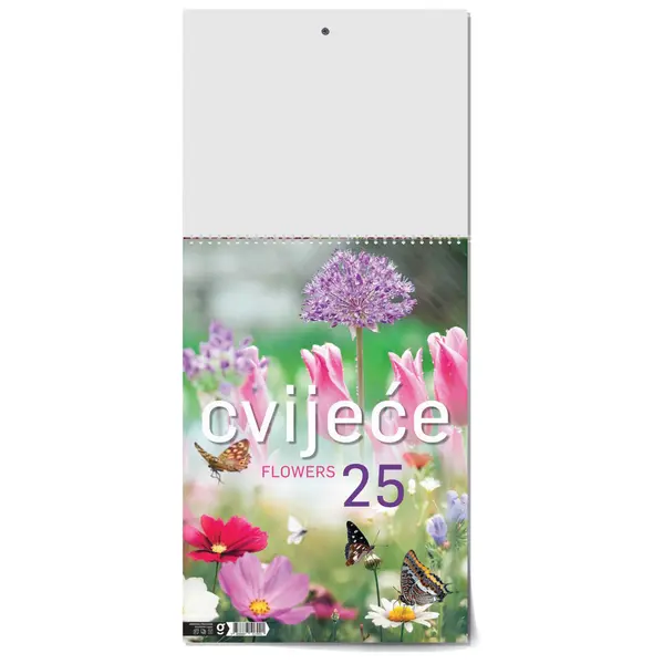90030004-EC Kalendar 2025 - cvijeće