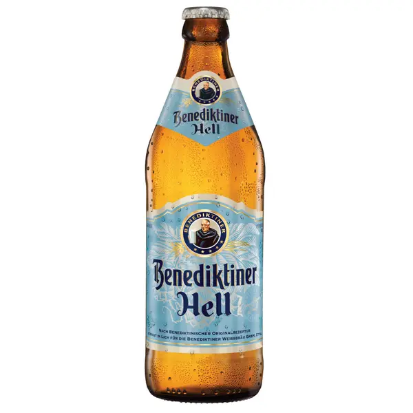 BHP1 Benediktiner Hell pivo 0,5l staklo
