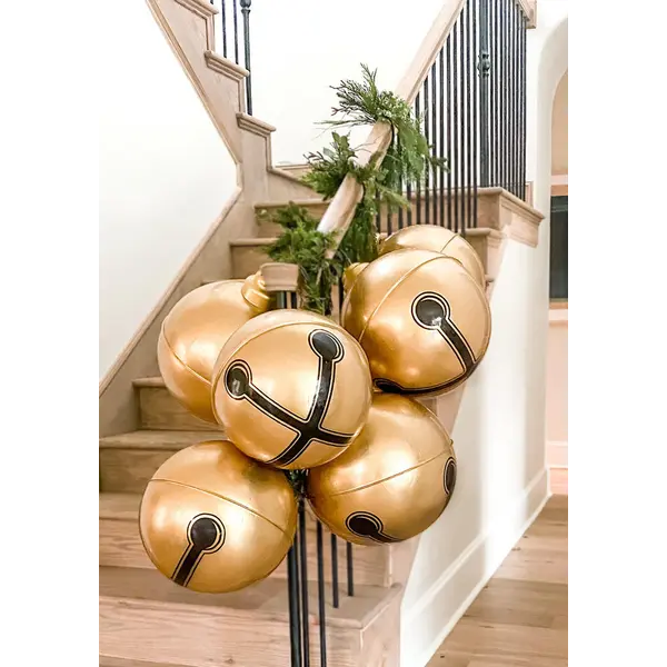 160249 Holiball božićna kugla 76cm zlatni set