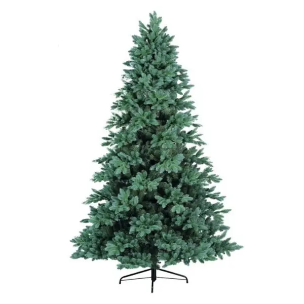 BOR18 Bor 240cm Trondheim zeleno-plavi LED PE/PVC d150cm 4709grančica/1100L